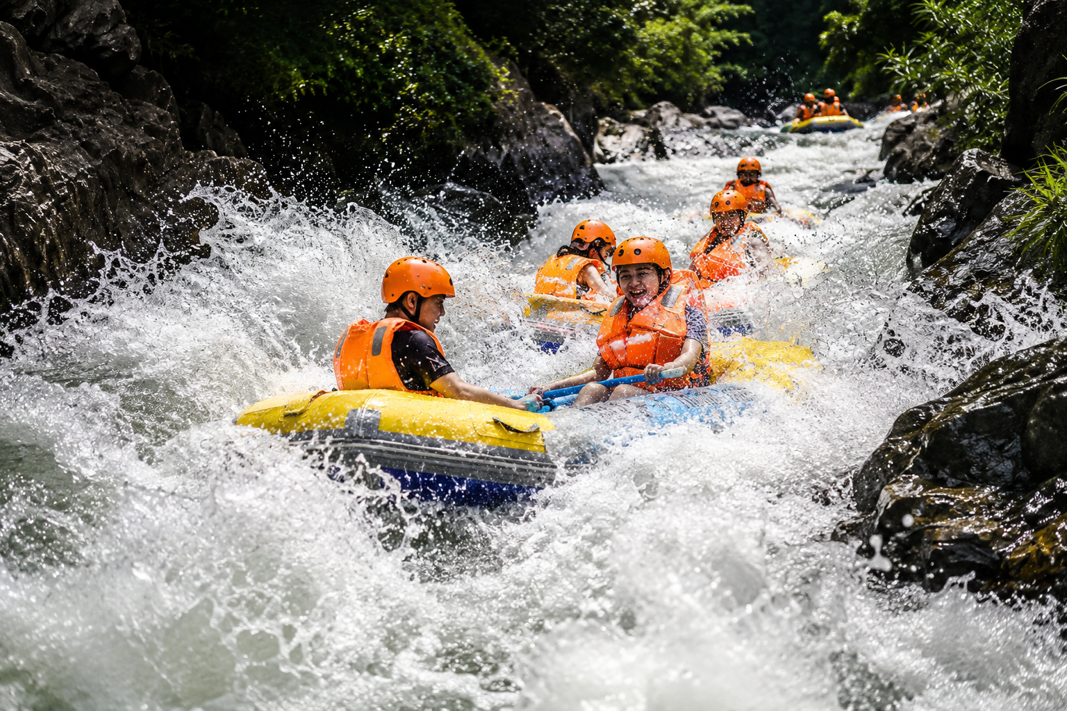 다낭 호아푸탄 래프팅 입장권 티켓 (Hoa Phu Thanh Rafting Tickets)